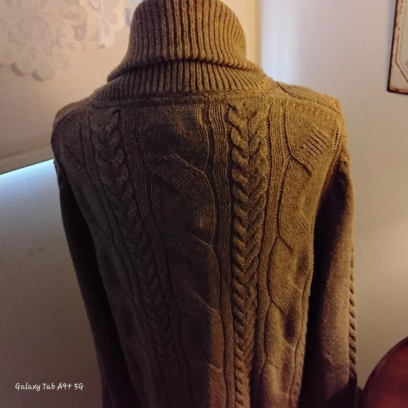 Thomas Parker NY Men's Brown Cardigan Button down Sweater NWTS - Picture 10 of 13